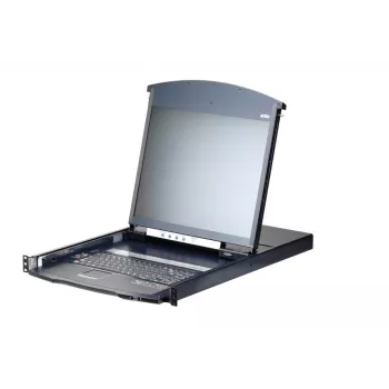 ATEN KL1108VN Rack-Konsole 48,3 cm (19 Zoll) Schwarz 1U