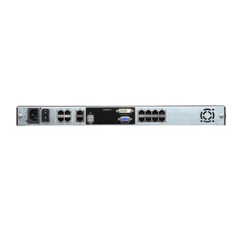 ATEN KL1108VN Rack-Konsole 48,3 cm (19 Zoll) Schwarz 1U