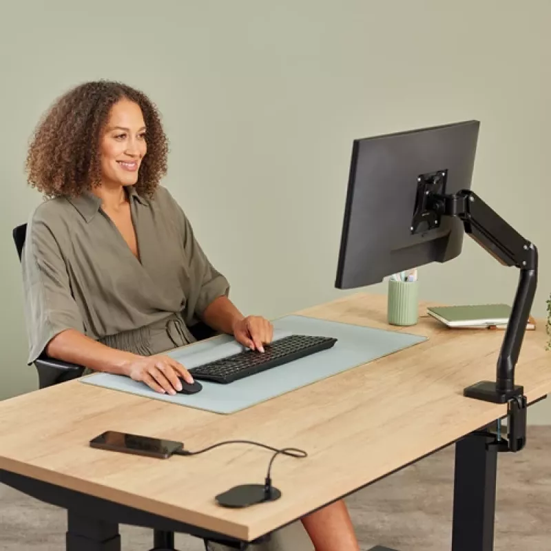 Fellowes 100137177 Stromverlängerung 2 m 1 AC-Ausgang Innenbereich Schwarz