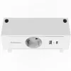 Fellowes 100137173 Stromverlängerung 2 m 1 AC-Steckdose(n) Innenbereich Weiß