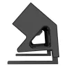 Fellowes 100137182 Stromverlängerung 2 m 2 AC-Steckdose(n) Innenbereich Schwarz