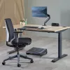 Fellowes 100137182 Stromverlängerung 2 m 2 AC-Steckdose(n) Innenbereich Schwarz