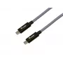USB-C-zu-USB-C-Kabel EQUIP 2,0 m — USB 3.2 Gen 2x2, 20 Gbps, PD 240W, 4K/60Hz, schwarz