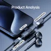 Adapter USB-C OTG 2-in-1 EQUIP 133479 — 100W PD, 10Gbit/s, 1x USB-C auf 2x USB-C, grau