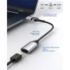 USB-zu-HDMI-Adapter EQUIP 133498 (USB-C- und USB-A-Stecker auf HDMI, 1080p, Aluminiumgehäuse, grau)