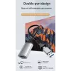 USB-zu-HDMI-Adapter EQUIP 133498 (USB-C- und USB-A-Stecker auf HDMI, 1080p, Aluminiumgehäuse, grau)