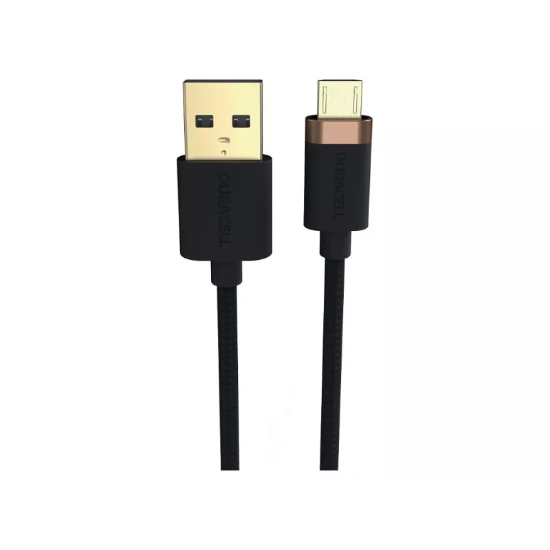 Duracell USB7013A USB-Kabel Schwarz