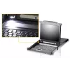 ATEN CL5708N Rack-Konsole 48,3 cm (19 Zoll) Schwarz 1HE