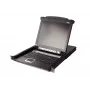 ATEN 8-Port 19 Zoll LCD KVM-Switch (USB - PS/2 VGA) mit USB-Peripherieport