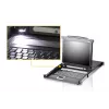 ATEN 8-Port 19 Zoll LCD KVM-Switch (USB - PS/2 VGA) mit USB-Peripherieport