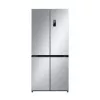 Freistehender Side-by-Side-Kühlschrank Xiaomi Mijia Cross Door 502L – Gesamt 502 L (Kühlschrank 326 L / Gefrierschrank 176 L), No Frost, Energieeffizienzklasse E, Höhe 191,2 cm, 37 dB, Gebürstetes Silber