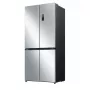 Freistehender Side-by-Side-Kühlschrank Xiaomi Mijia Cross Door 502L – Gesamt 502 L (Kühlschrank 326 L / Gefrierschrank 176 L), No Frost, Energieeffizienzklasse E, Höhe 191,2 cm, 37 dB, Gebürstetes Silber