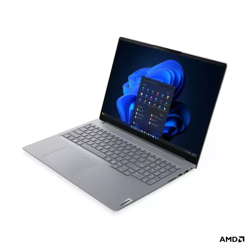 Laptop Lenovo ThinkBook 16 G9 AHP — AMD Ryzen 5 (bis 4,9 GHz), Radeon 740M, 16 Zoll IPS 1920×1200, 16 GB RAM, 512 GB NVMe, Wi‑Fi 7, Gigabit Ethernet
