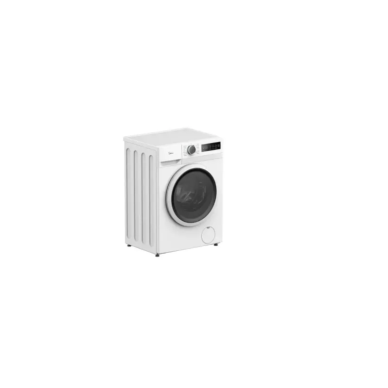 Frontlader-Waschmaschine Midea MF110W80BA10/W-HR — 8 kg, 1400 U/min, Energieklasse A, LED-Anzeige, Dampffunktion, 60×48 cm