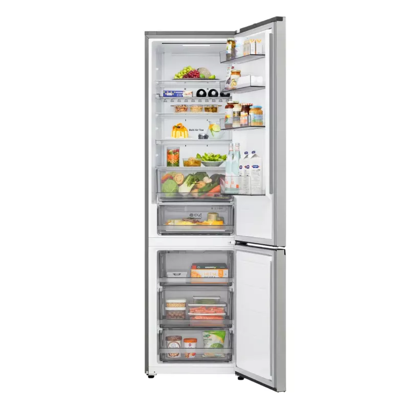 Freistehender Kühlschrank LG GBBS322CPY 375 l, Silber, Kühlteil 262 l / Gefrierteil 113 l, No Frost, LED-Anzeige