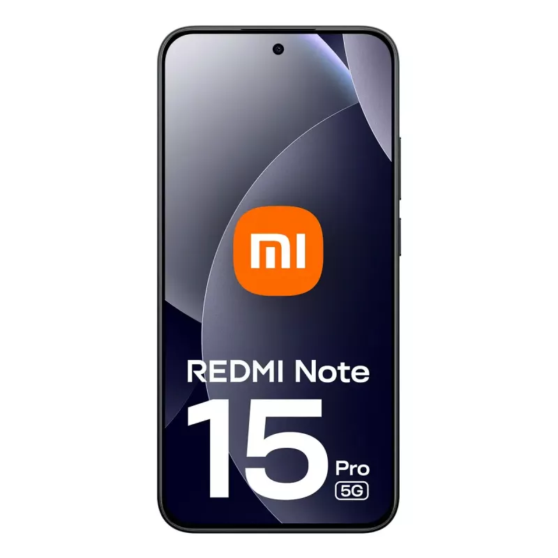 Smartphone Xiaomi Redmi Note 15 Pro 5G — 6,83 Zoll (17,4 cm), 8 GB RAM, 256 GB, 200 MP, 6580 mAh, Schwarz