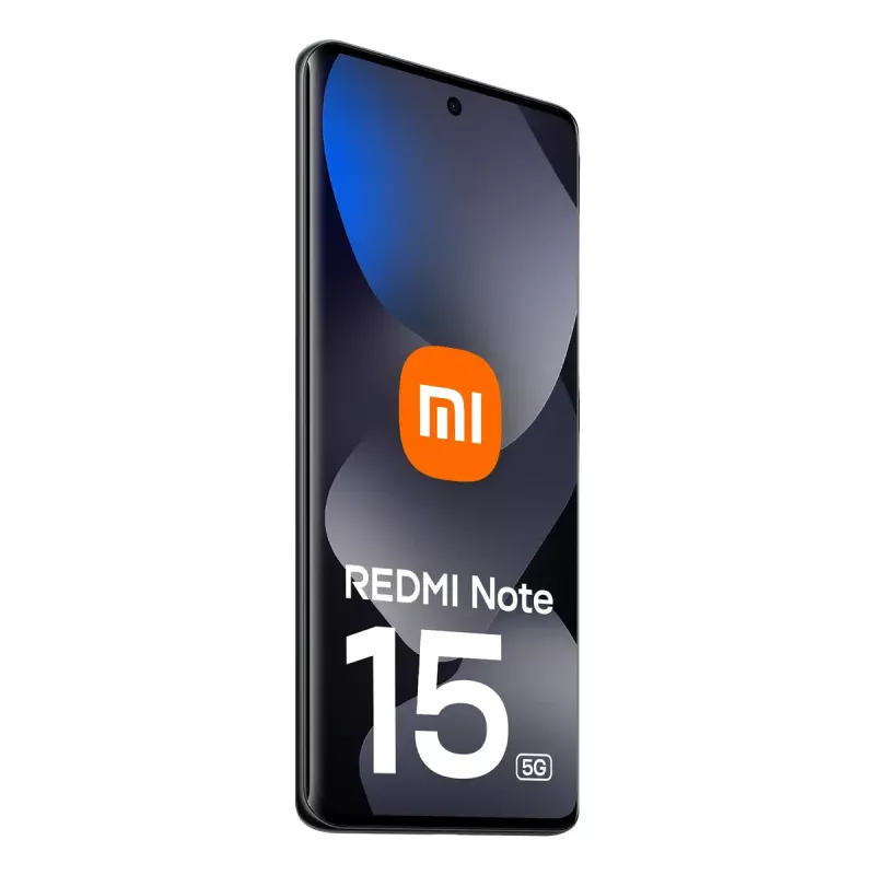 Smartphone Xiaomi Redmi Note 15 5G, 6,77 Zoll (17,2 cm), 8 GB RAM, 128 GB, 108 MP Triple-Kamera, 5520 mAh, Schwarz