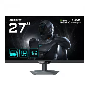 27 Zoll GIGABYTE G27UP 4K UHD Gaming-Monitor – 3840x2160, Dual-Modus 4K160Hz/FHD320Hz, 1 ms, 400 cd/m², HDR10, HDMI 2.1, DisplayPort 1.4