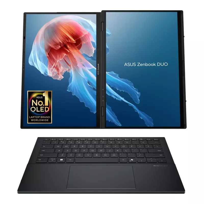 Laptop ASUS Zenbook Duo UX8406CA-QL287W 14 Zoll OLED Touch FHD 1920x1200 Intel Core Ultra 7 255H 16GB LPDDR5X 1TB SSD Intel Arc Windows 11 Home