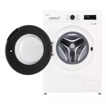 Frontlader-Waschmaschine LG F4X1009NWB — 9 kg, 1310 U/min, Klasse A, weiß