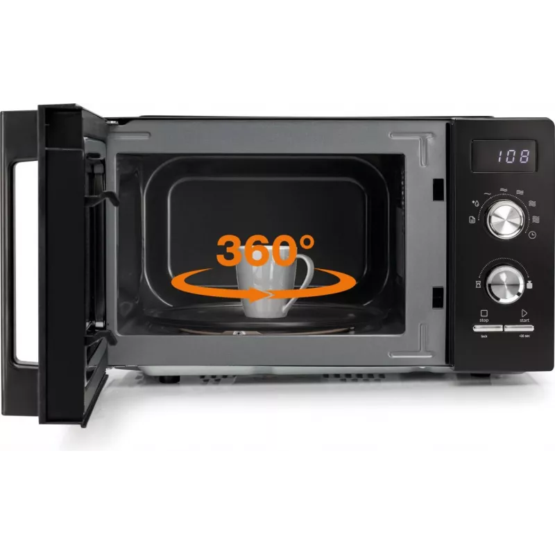 Gorenje MO20A3BH Schwarz Kombinationsmikrowelle Arbeitsplatte 20 L 800 W