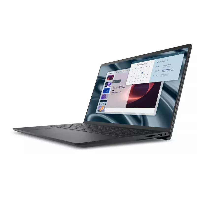 Dell Pro 15 Essential PV15255 | Carbon Schwarz | 15,6 Zoll | FHD | 1920 x 1080 Pixel | AMD Ryzen 5 | 7520U | 8 GB | LPDDR5 | Solid-State-Drive-Kapazität 512 GB | AMD Radeon 610M Graphics | Windows 11 Home | 802.11ac | Tastatursprache Englisch | Garantie 36 Monat(e) | Batteriegarantie 12 Monat(e)