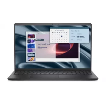 Dell Pro 15 Essential PV15255 | Carbon Schwarz | 15,6 Zoll | FHD | 1920 x 1080 Pixel | AMD Ryzen 5 | 7520U | 8 GB | LPDDR5 | Solid-State-Drive-Kapazität 512 GB | AMD Radeon 610M Graphics | Windows 11 Home | 802.11ac | Tastatursprache Englisch | Garantie 36 Monat(e) | Batteriegarantie 12 Monat(e)