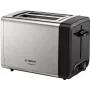 Bosch TAT4P420 Toaster 2 Scheiben 970 W Schwarz, Edelstahl