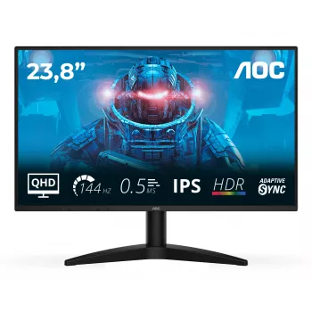 AOC B3 Q24B36X Computermonitor 60,5 cm (23,8 Zoll) 2560 x 1440 Pixel Quad HD LED Schwarz