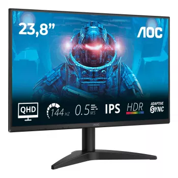 AOC B3 Q24B36X Computermonitor 60,5 cm (23,8 Zoll) 2560 x 1440 Pixel Quad HD LED Schwarz