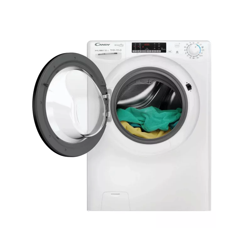 Candy Smart Pro CSOW44644TWMB6-S Waschtrockner Freistehend Frontlader Weiß