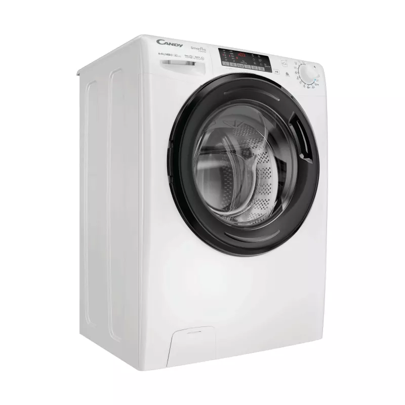 Candy Smart Pro CSOW44644TWMB6-S Waschtrockner Freistehend Frontlader Weiß