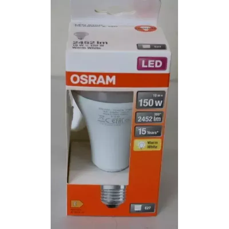 LEDvance Parathom Classic LED E27 19W 827 (Warmweiß) nicht dimmbar — beschädigte Verpackung