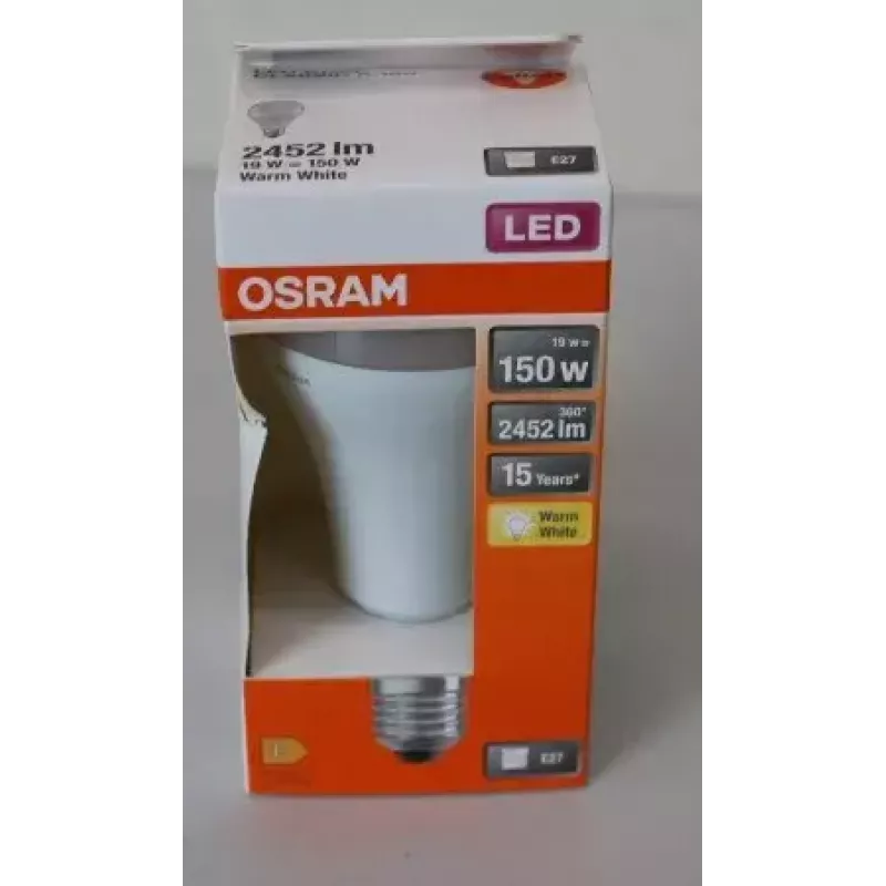 LEDvance Parathom Classic LED E27 19W 827 (Warmweiß) nicht dimmbar — beschädigte Verpackung