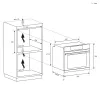 Candy Idea F IDCP N625 L 65 L Schwarz