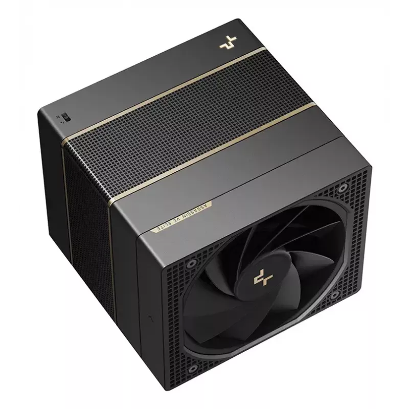 CPU-Luftkühler DeepCool ASSASSIN VC ELITE, 120/140-mm-Lüfter, FDB, 147×144×164 mm, Schwarz