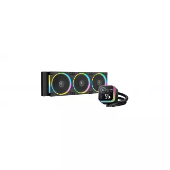 AIO Flüssig-CPU-Kühler DeepCool LQ360 ULTRA ARGB — 360-mm-Radiator, ARGB-Beleuchtung, kompatibel mit Intel/AMD