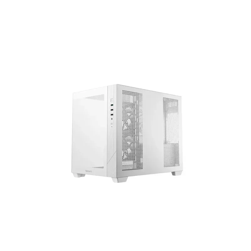PC-Gehäuse DeepCool CG330 3F Weiß — Mid-Tower ATX-Chassis, weiß