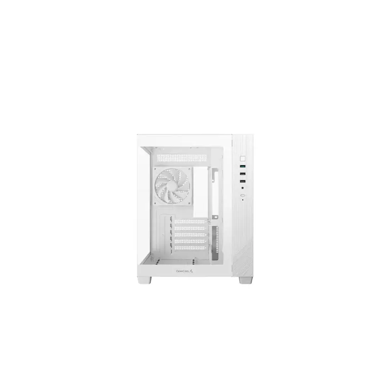 PC-Gehäuse DeepCool CG330 3F Weiß — Mid-Tower ATX-Chassis, weiß