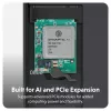 SSD-Gehäuse Hyper HD2500GL für M.2 PCIe SSD (USB4 Gen4, USB‑C) Schwarz