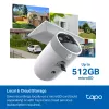 TP-Link Tapo Enhanced AI Solar Security Camera Ultra, Wireless, Bullet, Wi-Fi, Outdoor, 850 nm, 512 GB