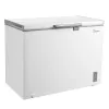 Gefriertruhe Midea MDRC411FZE01 — freistehend, 293 L Kapazität, Energieeffizienzklasse E, 14 kg/24h Gefrierleistung, weiß