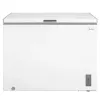 Gefriertruhe Midea MDRC411FZE01 — freistehend, 293 L Kapazität, Energieeffizienzklasse E, 14 kg/24h Gefrierleistung, weiß