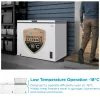 Gefriertruhe Midea MDRC411FZE01 — freistehend, 293 L Kapazität, Energieeffizienzklasse E, 14 kg/24h Gefrierleistung, weiß