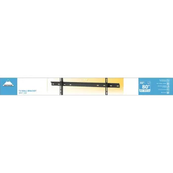 Vogel's Wandhalterung MNT 300 für Flachbildschirme bis 2,03 m (80 Zoll), Tragfähigkeit 100 kg, VESA 100x100–600x400, Schwarz
