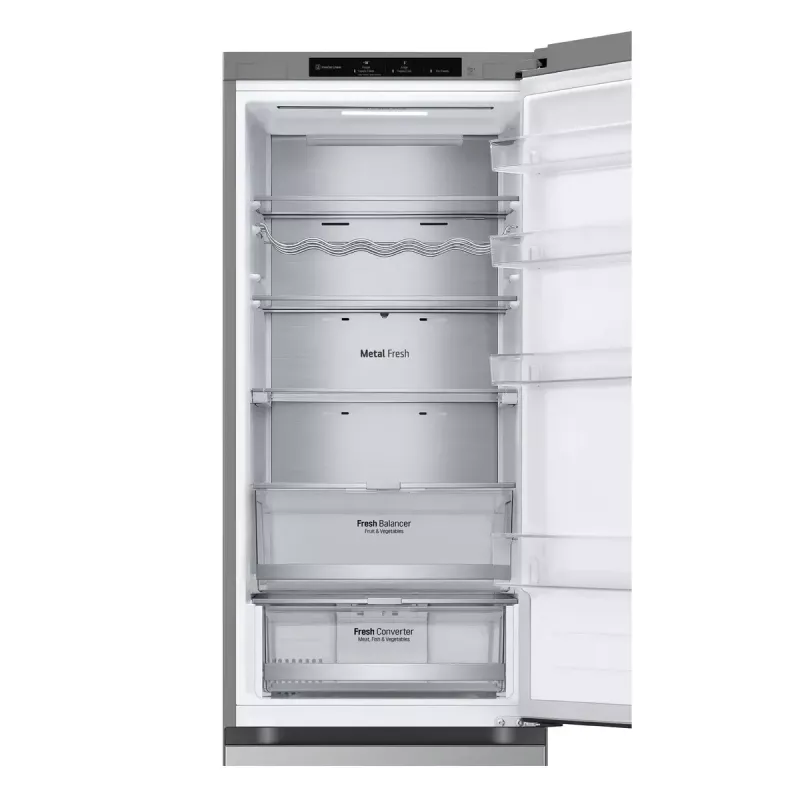 LG GBV7280CPY.APYQEUR Kühl-Gefrierkombination Freistehend 387 l Edelstahl