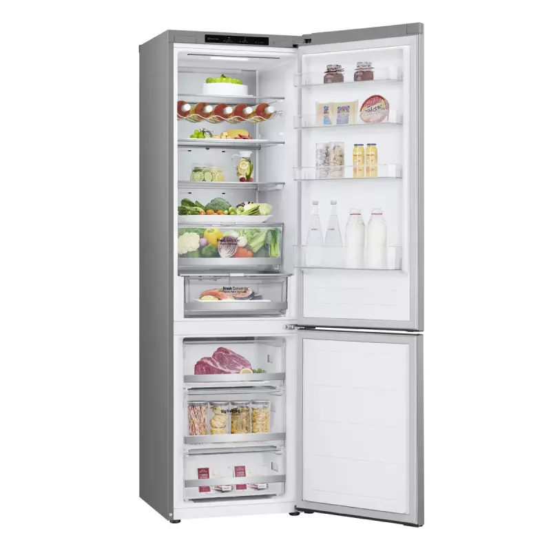 LG GBV7280CPY.APYQEUR Kühl-Gefrierkombination Freistehend 387 l Edelstahl