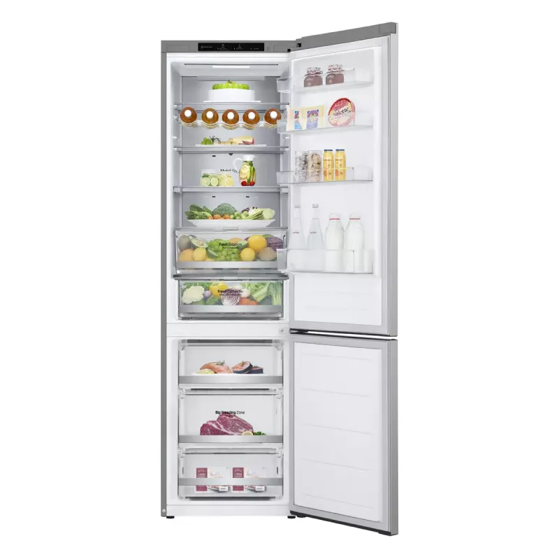 LG GBV7280CPY.APYQEUR Kühl-Gefrierkombination Freistehend 387 l Edelstahl