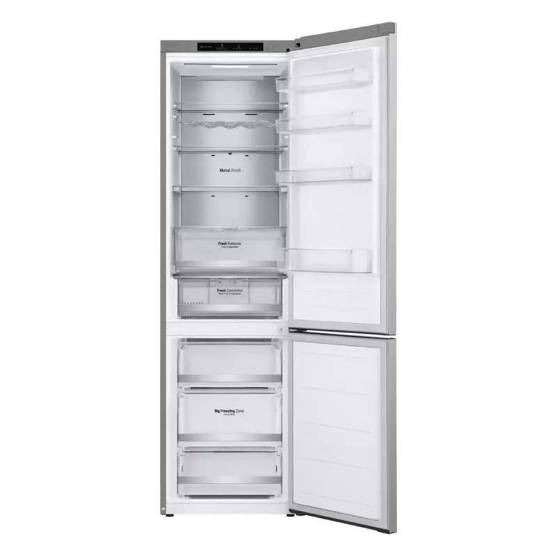 LG GBV7280CPY.APYQEUR Kühl-Gefrierkombination Freistehend 387 l Edelstahl