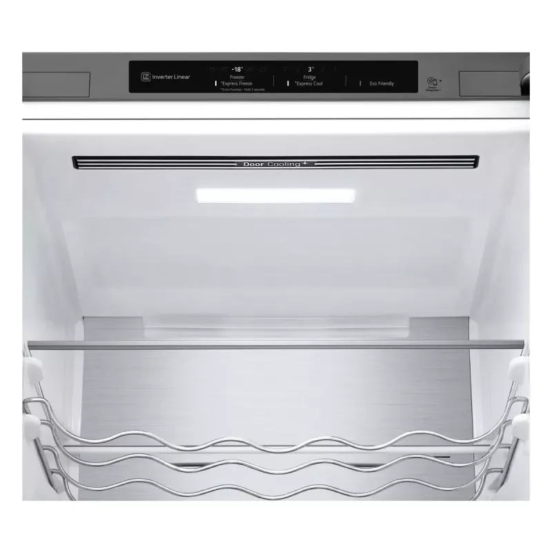 LG GBV7280CPY.APYQEUR Kühl-Gefrierkombination Freistehend 387 l Edelstahl
